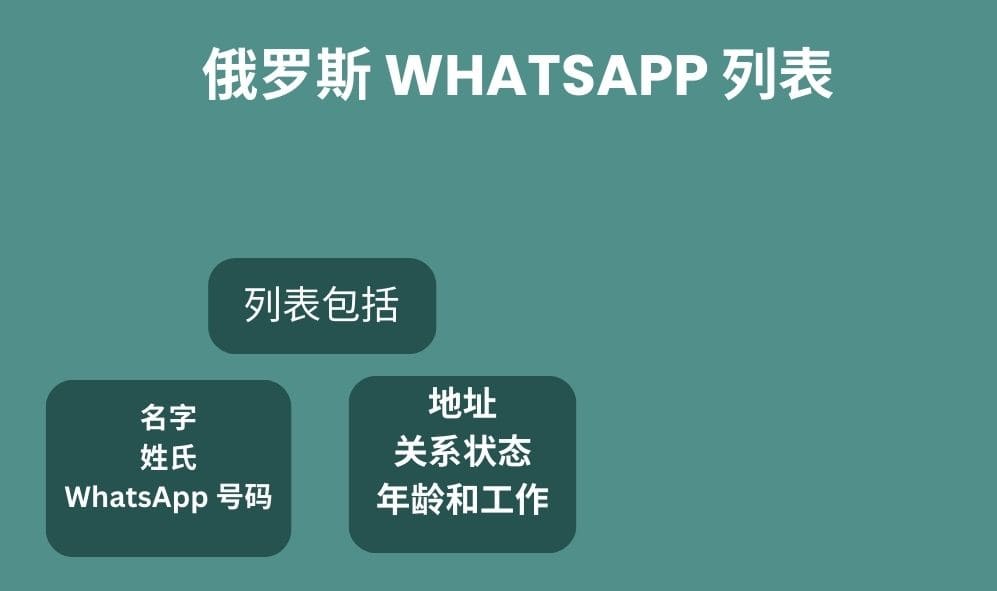 俄罗斯 whatsapp 列表
