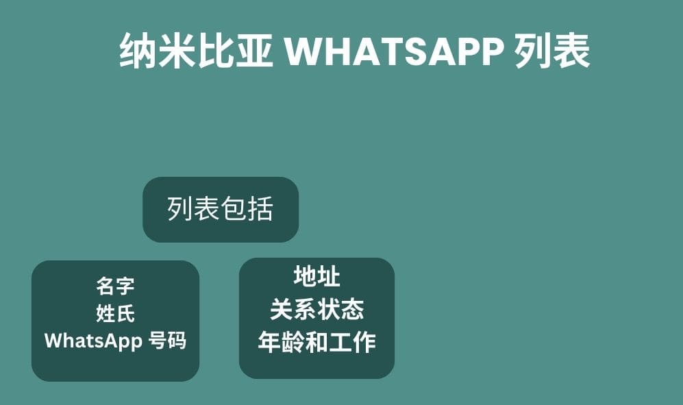 纳米比亚 whatsapp 列表